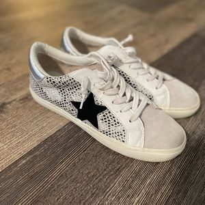 Vintage Havana Silver Snake Multi Size 7.5